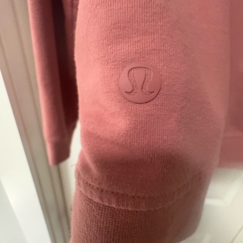 lululemon athletica Women's Dusty Pink Hoodie - Picture 7 of 11